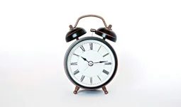 An alarm clock 