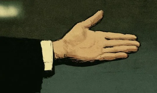 a hand