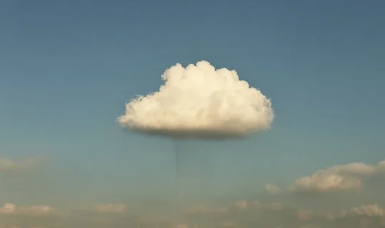 a rain cloud 