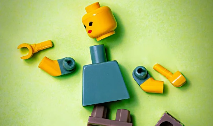 broken lego